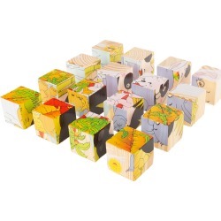 Animal Block Puzzle 6-in-1 Zoo Patterns found on Bargain Bro from Ruelala for USD $9.87