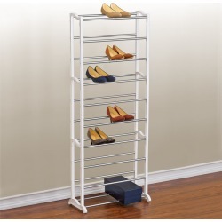 Lynk 30-Pair Shoe Rack