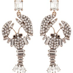 Eye Candy LA Crystal Statement Lobster Earring