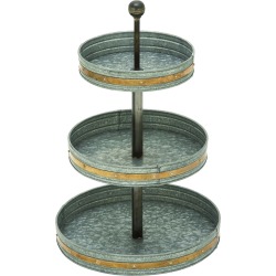 Metal Galv 3 Tier Tray