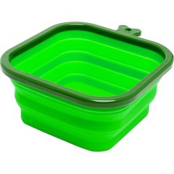 Real Simple 12oz Square Silicone Collapsible Bowl