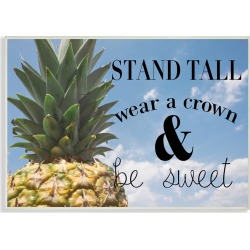Stupell Be A Sweet Pineapple by Daphne Polselli found on Bargain Bro Philippines from Gilt for $26.99