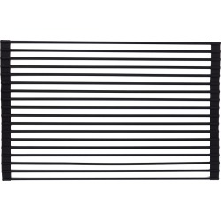 True & Tidy Black Roll-Up Drying Rack