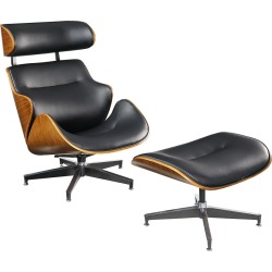 ACME Herne 2 Pieces Pack Chair & Ottoman