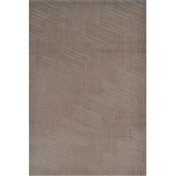 The Rug Market Art Brush Hand-Made Polyester Contemporary Rug