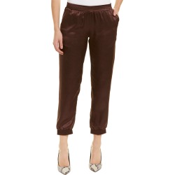 David Lerner Satin Track Pant