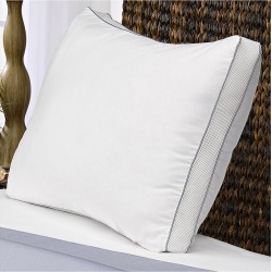 Exquisite Soft Plush Luxurious Mesh Gusseted Gel Fiber Stomach Sleeper Pillow