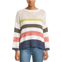 Three Dots Striped Sweater