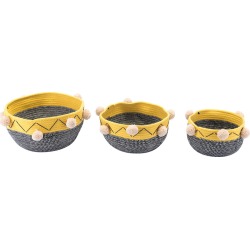 Lagos Set of 3 Baskets