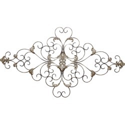 Stratton Home Decor Ornate Scroll Wall Decor