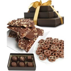 Chocolate Covered Company Sweet-And-Salty Milk Chocolate Tower