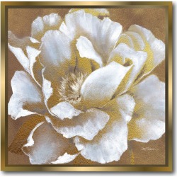Courtside Market Wall Decor Golden Agate Gallery Framed Stretched Canvas Wall Art