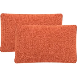 Safavieh Set of 2 Soleil Solid Indoor/Outdoor Pillows