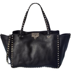Valentino Rockstud Medium Grainy Leather Tote found on Bargain Bro Philippines from Gilt City for $2209.99