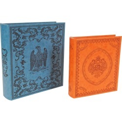 A&B Home Set of 2 Book Boxes