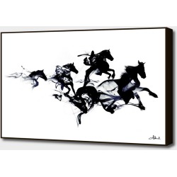 Curioos Black Horses by Robert Farkas