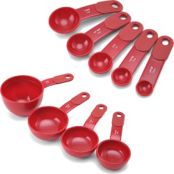 KitchenAid Set of 10 Measuring Cups & Spoons Set