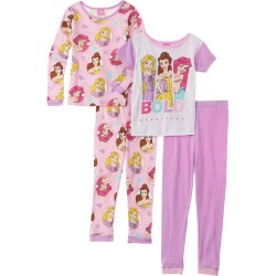 Princess 4pc Pajama Set
