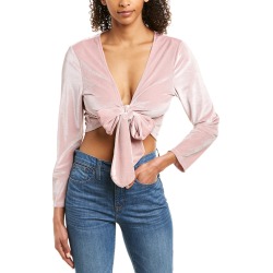 CHARLIE HOLIDAY Crush Crop Top
