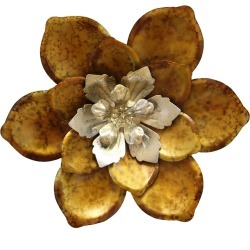 Stratton Home Decor Whimsical Flower Wall Decor