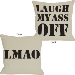 One Bella Casa LMAO Pillow