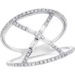 Diana M. Fine Jewelry 14K 0.39 ct. tw. Diamond Half-Eternity Ring found on Bargain Bro from Gilt City for USD $531.99