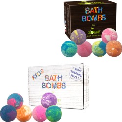 Sky Organics Sweet Relaxation Bath Bomb Family Pack