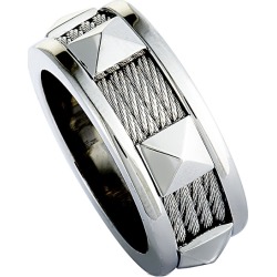 Charriol Stainless Steel Ring