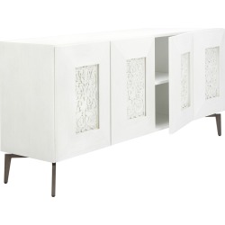 Safavieh Couture Jennings Carved Wood Sideboard found on Bargain Bro from Gilt City for USD $1,451.59