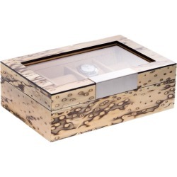 Exotic Ice Burl Wood 8-Watch Case