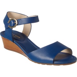 Cole Haan Evette Grand Leather Leather Wedge Sandal