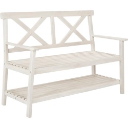 Safavieh Mayer 49.21in W Outdoor Bench