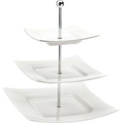 Godinger Piazza 3-Tier Server