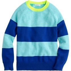 Crewcuts by J.Crew Rugby Stripe Crew Sweater