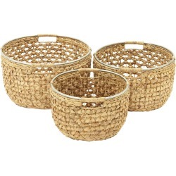 Set of 3 Seagrass Baskets