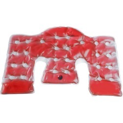 PCHLIFE Red Reusable Neck & Shoulder Hot and Cold Pad