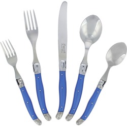 French Home 20 Piece Laguiole French Blue Flatware Set by French Home