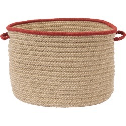 Boat House Rust Red Utility Basket