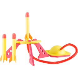 Jump Rocket Launcher with 3 Foam Rockets