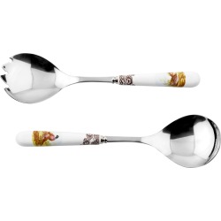 Set of 2 Woodland Salad Servers