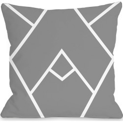 One Bella Casa Mountain Peaks Outdoor Pillow