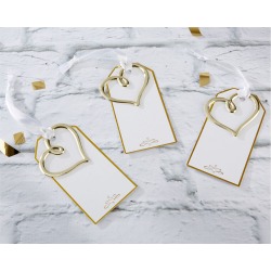 Kate Aspen Set of 12 Heart Escort Cards