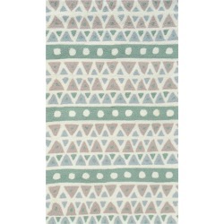 The Rug Market Sienna Hand-Made Polyester Contemporary Rug