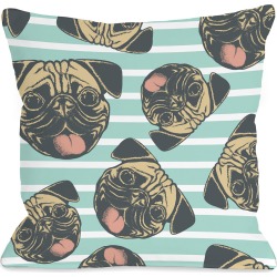 One Bella Casa Pugsly Pillow