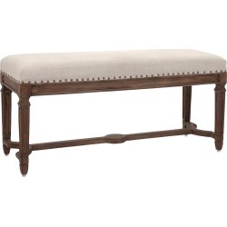 Imax Worldwide Home Grayson Upholstered Bench