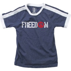 Wes Willy Freedom Strip Sleeve Slub Ringer T-Shirt