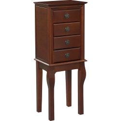 Linon Diamond Jewelry Armoire