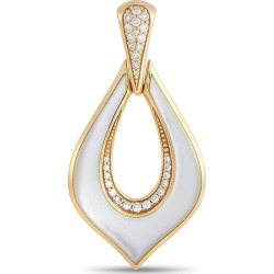 Kabana 14K 0.26 ct. tw. Diamond Mother-of-Pearl Pendant found on Bargain Bro from Ruelala for USD $1,101.99