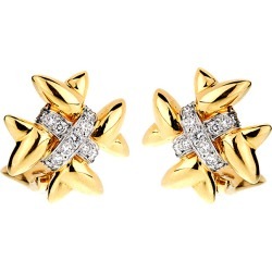 Tiffany & Co. 18K Platinum 0.65 ct. tw. Diamond Earrings