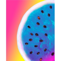 W Hotels WET Deck Photography Watermelon Night on Acrylic